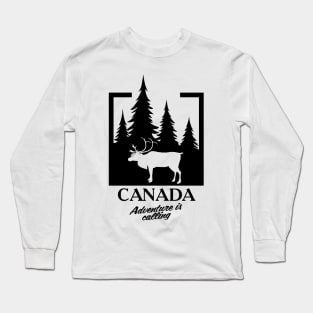 Canada - Adventure is Calling Long Sleeve T-Shirt